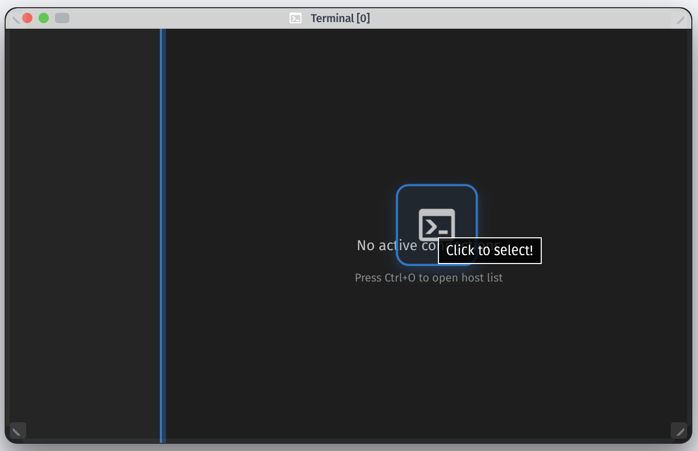 Terminal App First